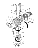 Carburetor Assembly Diagram and Parts List for 26625B 3900001-3999999 - 1993 Toro Lawn Mower