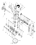 Gear Case Assembly Diagram and Parts List for 26625CG 9000001-9999999 - 1989 Toro Lawn Mower