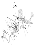 Governor Assembly Diagram and Parts List for 26625CG 9000001-9999999 - 1989 Toro Lawn Mower