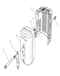 Muffler Assembly Diagram and Parts List for 26625CS 9000001-9999999 - 1989 Toro Lawn Mower