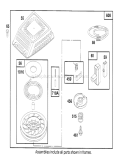 Page F Diagram and Parts List for 26630BC 4900001-4999999 - 1994 Toro Lawn Mower