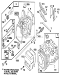 Engine Gts 150 Diagram and Parts List for 26630B 3900001-3999999 - 1993 Toro Lawn Mower