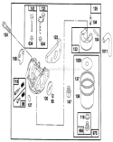 Page D Diagram and Parts List for 26630B 3900001-3999999 - 1993 Toro Lawn Mower
