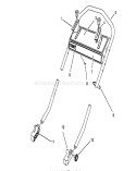 Part Location Diagram of 71-9873 Toro Decal-Panel