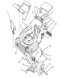 Part Location Diagram of 16-1769 Toro Housing Assembly