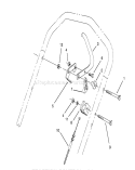 Traction Control Assembly Diagram and Parts List for 26630B 4900001-4999999 - 1994 Toro Lawn Mower