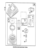 Page F Diagram and Parts List for 26630B 4900001-4999999 - 1994 Toro Lawn Mower