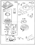 Page G Diagram and Parts List for 26631B 3900001-3999999 - 1993 Toro Lawn Mower