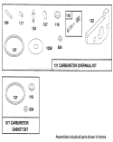 Engine Gts 150 Diagram and Parts List for 26631B 4900001-4999999 - 1994 Toro Lawn Mower