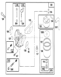 Page D Diagram and Parts List for 26632B 6900001-6999999 - 1996 Toro Lawn Mower