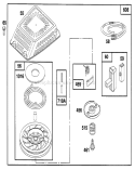 Page F Diagram and Parts List for 26632B 6900001-6999999 - 1996 Toro Lawn Mower
