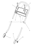 Part Location Diagram of 94-4910 Toro Handle