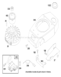 Page L Diagram and Parts List for 26633B 6900001-6999999 - 1996 Toro Lawn Mower