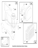 Page M Diagram and Parts List for 26633B 6900001-6999999 - 1996 Toro Lawn Mower