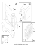 Page K Diagram and Parts List for 26633 7900001-7999999 - 1997 Toro Lawn Mower