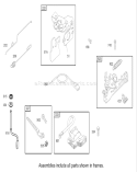 Governor Assembly Diagram and Parts List for 26634 250000001-250999999 - 2005 Toro Lawn Mower