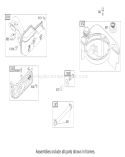 Muffler and Fuel Tank Assembly Diagram and Parts List for 26634 250000001-250999999 - 2005 Toro Lawn Mower