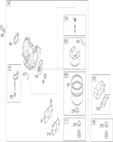 Carburetor Assembly Diagram and Parts List for 26634 280000001-280999999 - 2008 Toro Lawn Mower