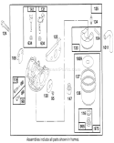 Page D Diagram and Parts List for 26635BC 5900001-5999999 - 1995 Toro Lawn Mower