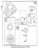 Page F Diagram and Parts List for 26635BC 5900001-5999999 - 1995 Toro Lawn Mower