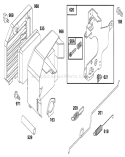 Page H Diagram and Parts List for 26636B 6900001-6999999 - 1996 Toro Lawn Mower
