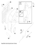 Page E Diagram and Parts List for 26636 7900001-7999999 - 1997 Toro Lawn Mower
