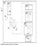 Page G Diagram and Parts List for 26637 8900001-8999999 - 1998 Toro Lawn Mower