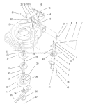Bbc Assembly Diagram and Parts List for 26638 8900001-8999999 - 1998 Toro Lawn Mower