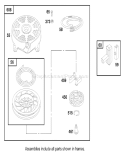 Page J Diagram and Parts List for 26638 8900001-8999999 - 1998 Toro Lawn Mower