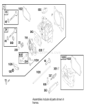 Page D Diagram and Parts List for 26638 8900001-8999999 - 1998 Toro Lawn Mower