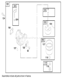 Page F Diagram and Parts List for 26638 210000001-210999999 - 2001 Toro Lawn Mower