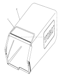Grass Bag Assembly Diagram and Parts List for 26641 9000001-9999999 - 1989 Toro Lawn Mower