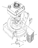 Engine Assembly Diagram and Parts List for 26642 9000001-9999999 - 1989 Toro Lawn Mower
