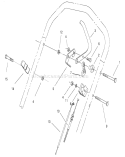 Traction Control Assembly Diagram and Parts List for 26643 7900001-7999999 - 1997 Toro Lawn Mower