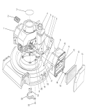 Engine Assembly Diagram and Parts List for 26680 0000001-0999999 - 1990 Toro Lawn Mower