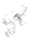 Muffler Assembly Diagram and Parts List for 26682 0000001-0999999 - 1990 Toro Lawn Mower