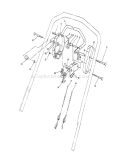 Traction Control Assembly Diagram and Parts List for 26682 0000001-0999999 - 1990 Toro Lawn Mower