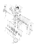 Gear Case Assembly Diagram and Parts List for 26682 0000001-0999999 - 1990 Toro Lawn Mower