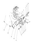 Governor Assembly Diagram and Parts List for 26682 0000001-0999999 - 1990 Toro Lawn Mower
