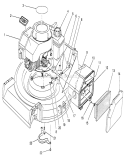 Engine Assembly Diagram and Parts List for 26683 0000001-0999999 - 1990 Toro Lawn Mower