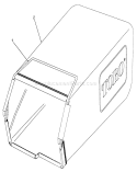 Grass Bag Assembly No. 13-6349 Diagram and Parts List for 26683 0000001-0999999 - 1990 Toro Lawn Mower