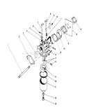 Carburetor Assembly Diagram and Parts List for 26683 2000001-2999999 - 1992 Toro Lawn Mower