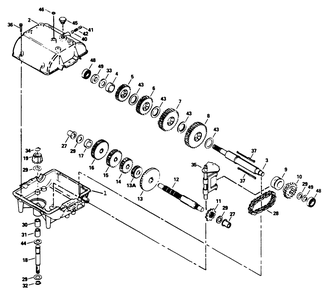 Peerless Transmission Model No. 700-039 Diagram and Parts List for 30114 1000001 - 1999999 Toro Lawn Tractor Accessories
