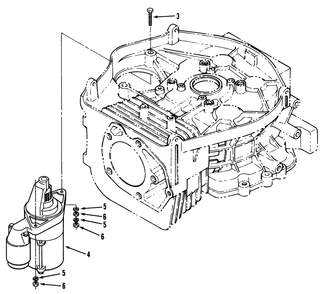 Starter-612-Z Diagram and Parts List for Y1-12OE01  Toro Lawn Tractor