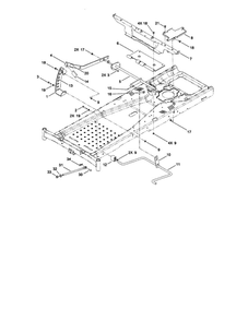 Deck Lift Assembly Diagram and Parts List for 74360 310000001 AND UP Toro Lawn Mower