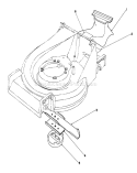 Mulching Kit Diagram and Parts List for 27500 2000001-2999999 - 1992 Toro Lawn Mower