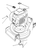 Engine Assembly Diagram and Parts List for 27500 2000001-2999999 - 1992 Toro Lawn Mower