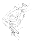 Mulching Kit Diagram and Parts List for 27501 2000001-2999999 - 1992 Toro Lawn Mower