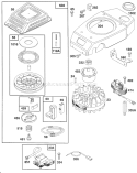 Page E Diagram and Parts List for 27502 1000001-1999999 - 1991 Toro Lawn Mower