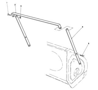 Drift Breaker Assembly (Optional) Diagram and Parts List for 38570 1000001 - 1999999 Toro Snow Blower